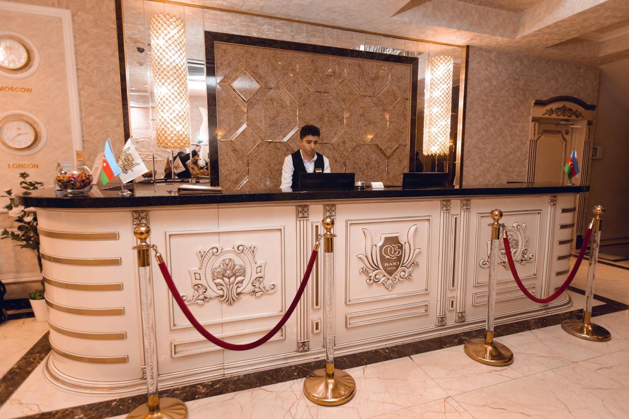 Baku Hotel Ganja Exterior foto